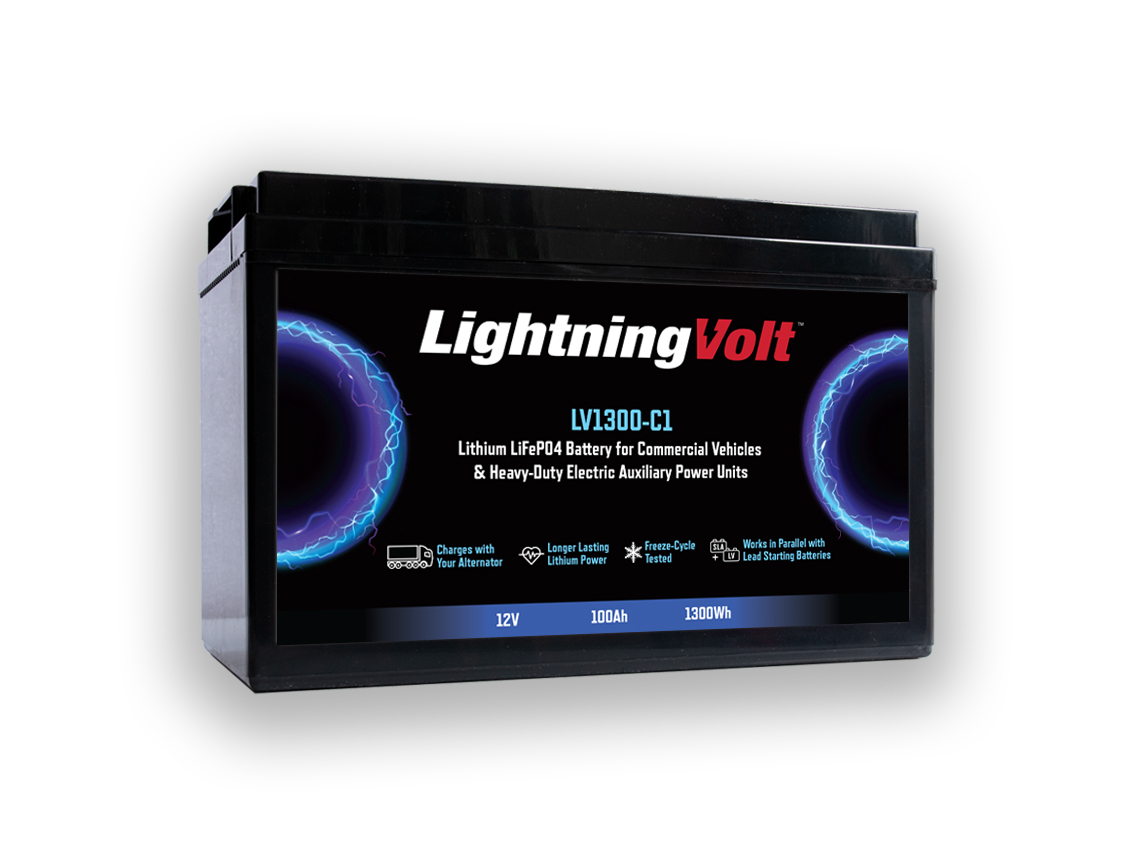 Roadwarrior Improves LightningVolt Lithium Batteries - USA