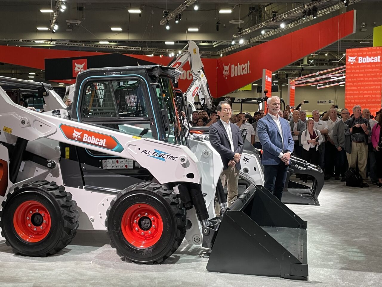 Bobcat at CONEXPO: First All-Electric Skid-Steer Loader and New Concept
